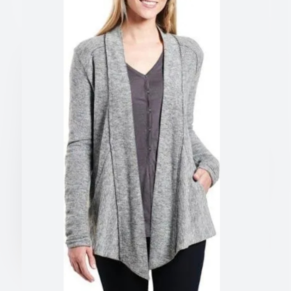 Kuhl Women's Nova Wrap Yoga Athletic Loungewear Gray, Size M